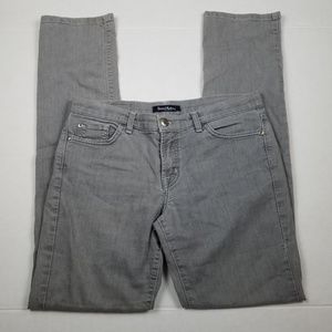 David Kahn Slim Straight Gray Jeans